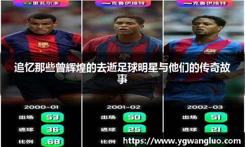 追忆那些曾辉煌的去逝足球明星与他们的传奇故事